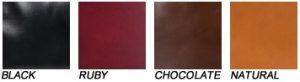 colours calf black ruby chocolate natural borse bag Saddlers Union