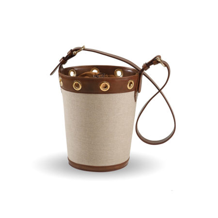 W01 - Large bucket bag in canvas