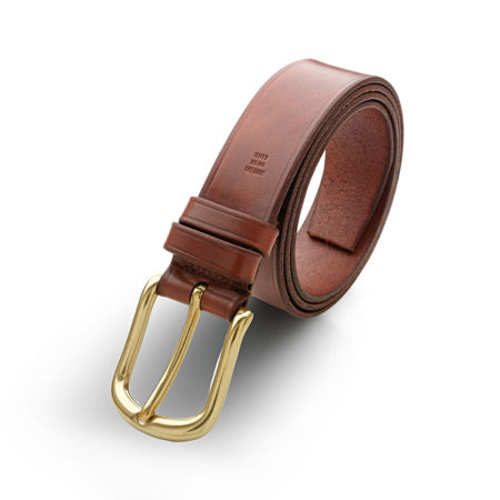 A04 - Belt in calf with classic buckle