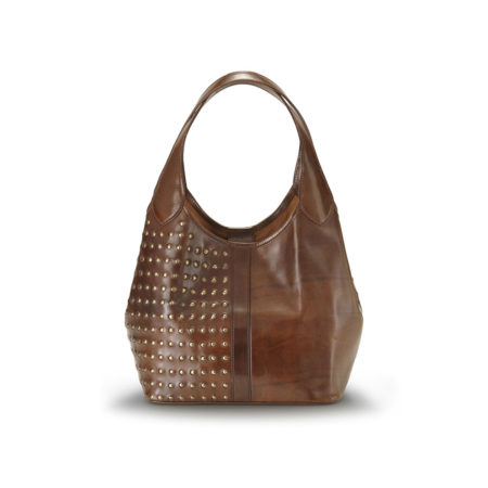 W09 Luly bag in calf half studded