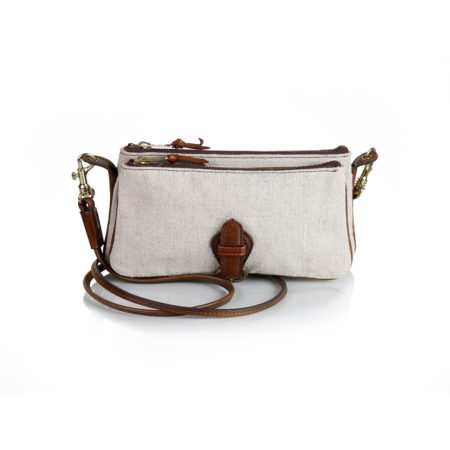 W25 - Double pochette in canvas