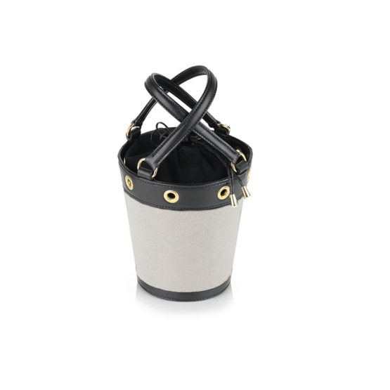 W01 - Small bucket bag in canvas